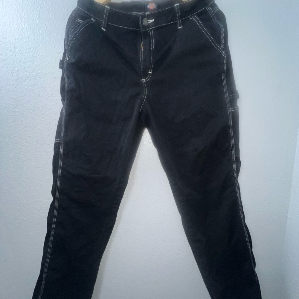 Dickies Women's Black Cargo Jeans